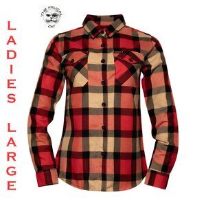 DIXXON FLANNEL - BLOODLINE Flannel Shirt - Women's Large